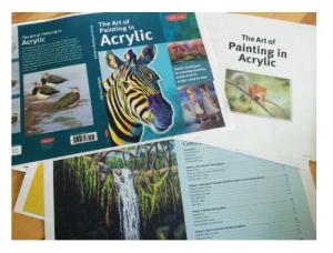 Book Release Art Of Painting In Acrylic